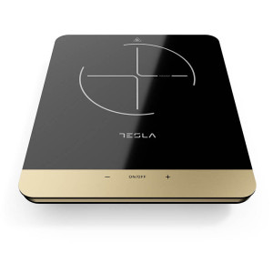 Tesla Plita portabila cu inductie IC401B, 2000W, 25x25cm, 8 niveluri putere, Negru