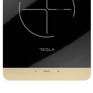 Tesla Plita portabila cu inductie IC401B, 2000W, 25x25cm, 8 niveluri putere, Negru