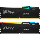 Kingston FURY Beast RGB 32GB DDR5 6000MHz CL36 Dual Channel Kit