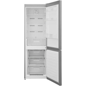 Heinner HCNF-V291SF+, 294 L, Clasa F, No Frost MultiCooling, Freezer Shield, Iluminare LED, 186 cm, Argintiu
