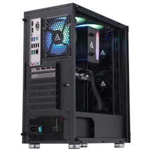 Gaming BALAUR Epic ProMax, AMD Ryzen 5 8600G 4.3GHz, 32GB DDR5, 1TB SSD, RTX 5060 8GB GDDR7, Iluminare RGB