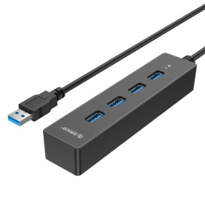 Orico W8PH4-U3, 4x USB 3.0, Negru