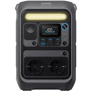 Anker Solix Statie de alimentare portabila C300X AC, 288 Wh, 300 W, LiFePO4