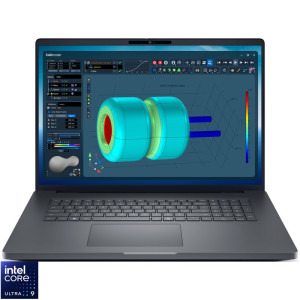 Laptop DELL 18 Pro Max 18 Plus MB18250, QHD+, Procesor Intel® Core™ Ultra 9 285HX (36M Cache, up to 5.50 GHz), 64GB DDR5 CSODIMM, 1TB SSD, RTX PRO 3000 Blackwell 12GB, Win 11 Pro, 3Yr ProSupport