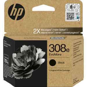 HP Cartus 308e EvoMore Black