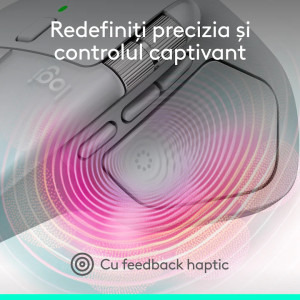 Logitech MX Master 4 pentru Mac White Silver
