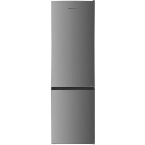 Combina frigorifica Heinner HC-HM262INVXD, 262 L, Clasa D, Inverter, Control electronic, Iluminare LED, 180 cm, Inox