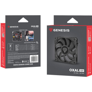 Genesis Oxal 120mm Black