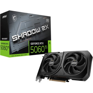 MSI GeForce RTX 5060 Ti SHADOW 2X OC PLUS 8GB GDDR7 128-bit DLSS 4.0