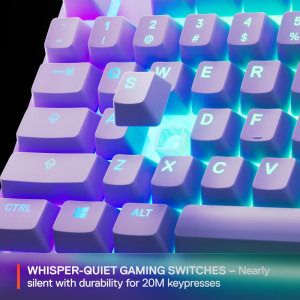SteelSeries Apex 3 TKL RGB Lavander