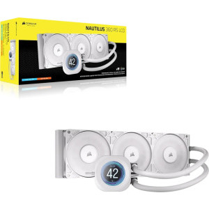 Corsair Nautilus 360 RS LCD White