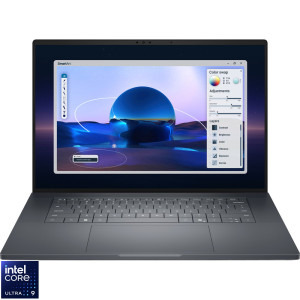 DELL 16'' Pro Max 16 Premium MA16250, UHD+ Tandem OLED Touch 120Hz VRR, Procesor Intel® Core™ Ultra 9 285H (24M Cache, up to 5.40 GHz), 64GB LPDDR5X, 1TB SSD, RTX PRO 3000 Blackwell 12GB, Win 11 Pro, 3Yr ProSupport