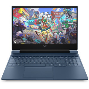 HP Gaming 15.6'' Victus 15-fb3045nn, FHD IPS 144Hz, Procesor AMD Ryzen™ 5 8645HS (16M Cache, up to 5.0 GHz), 16GB DDR5, 1TB SSD, GeForce RTX 4050 6GB, Free DOS, Performance Blue