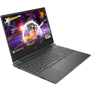 HP Gaming 15.6'' Victus 15-fb3042nn, FHD IPS 144Hz, Procesor AMD Ryzen™ 5 240 (16M Cache, up to 5.0 GHz), 24GB DDR5, 1TB SSD, GeForce RTX 5050 8GB, Free DOS, Mica Silver