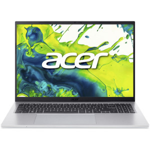 Acer 16'' Aspire Go 16 AG16-71P, WUXGA IPS 120Hz, Procesor Intel® Core™ i9-13900H (24M Cache, up to 5.40 GHz), 16GB DDR5, 512GB SSD, Intel Integrated Graphics, No OS, Pure Silver