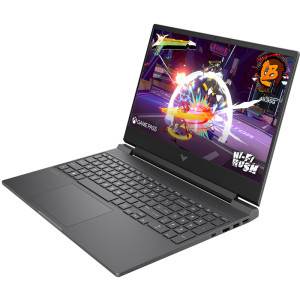 HP Gaming 15.6'' Victus 15-fb3030nn, FHD IPS 144Hz, Procesor AMD Ryzen™ 5 7535HS (16M Cache, up to 4.55 GHz), 12GB DDR5, 1TB SSD, GeForce RTX 4050 6GB, Free DOS, Mica Silver