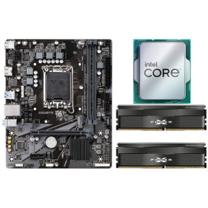 Startup Kit Intel Raptor Lake Refresh, Core i5 14400F 2.5GHz + H610M K DDR4 + 16GB DDR4