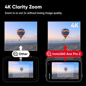 Insta360 Ace Pro 2 Midnight Black Dual Battery Bundle