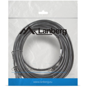 Lanberg Schuko Male - IEC320/C13 Female, 3m, negru