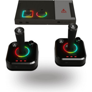 MyArcade Atari Gamestation Pro, 200+ Built-in Games, 2 Wireless Joysticks