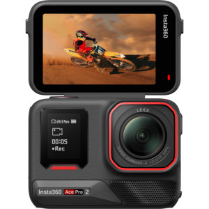 Insta360 Ace Pro 2 Midnight Black Flash Print Bundle