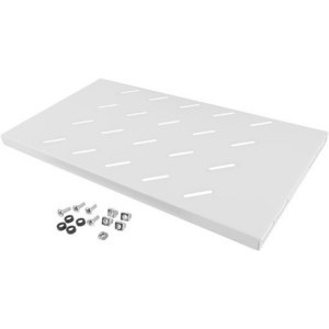 Lanberg AK-1001-S 1U, 19" Fixed Shelf, 270 mm, 120 kg, Grey