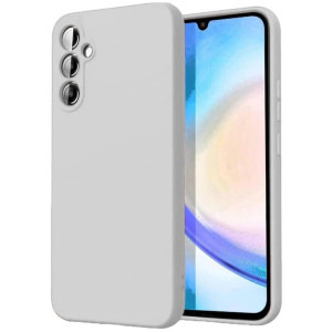 Lemontti Capac protectie spate Silicon Lite Grey pentru Galaxy A55