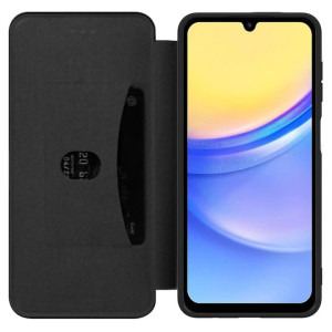 Lemontti Husa de protectie tip Book Elegant Black pentru Galaxy A55