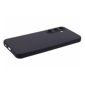Lemontti Capac protectie spate Silicon Silky Black pentru Galaxy A55