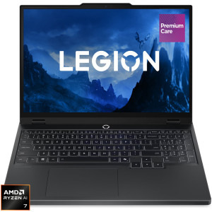 Laptop Lenovo Gaming 15.1'' Legion 5 15AKP10, WQXGA OLED 165Hz, Procesor AMD Ryzen™ Al 7 350 (16M Cache, up to 5.0 GHz), 24GB DDR5, 1TB SSD, GeForce RTX 5070 8GB, No OS, Eclipse Black, 3Yr Onsite Premium Care