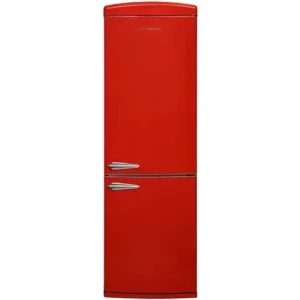 Combina frigorifica Studio Casa CNFR373ERED, 330 L, Clasa E, No Frost, Control mecanic, 190 cm, Rosu