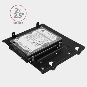 AXAGON RHD-435 Adaptor 5.25 inch la 4x 2.5 inch sau 2x 2.5 inch + 1x 3.5 inch