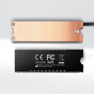 AXAGON CLR-M2FAN Cooler M.2 SSD, Copper, cu ventilator