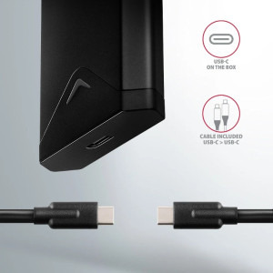AXAGON EEM2-UB2 M.2 NVMe USB-C 3.2 Gen 2 Black