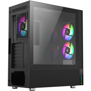 Gaming BALAUR Epic Ultra, Intel i5-14400F 2.5GHz, 32GB DDR5, 1TB SSD, RTX 5060 8GB GDDR7, Iluminare RGB