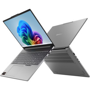 Lenovo 16'' IdeaPad Pro 5 16AGP11, 2.8K OLED 120Hz VRR, Procesor AMD Ryzen™ AI 7 450 (16M Cache, up to 5.1 GHz), 24GB LPDDR5X, 1TB SSD, AMD Radeon 860M, No OS, Luna Grey