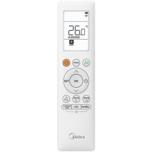 Midea Solstice, Gama 2026, 18000 BTU, Clasa A+++/A++, Wi-Fi, Inverter, Ionizare