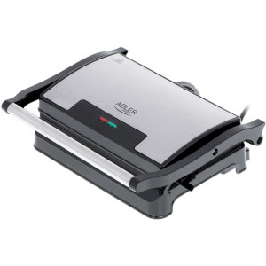 Adler Gratar electric AD3052, 1200W, Negru/Argintiu