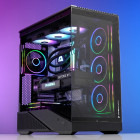 PC Gaming GREUCEANU Legendar UltraPro, Intel Core Ultra 9 285K 3.7GHz, 32GB DDR5, 2TB SSD, RTX 5090 32GB GDDR7, Iluminare RGB