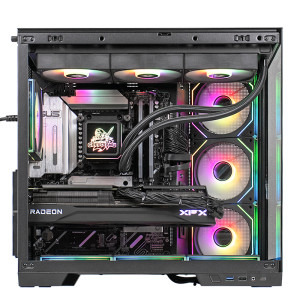 Gaming GREUCEANU Comic Con Edition, AMD Ryzen 7 9850X3D 4.7GHz, 32GB DDR5, 1TB SSD, RX 9070 XT 16GB GDDR6, Iluminare RGB