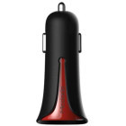 Incarcator auto Mcdodo 2x USB, Black Mask Red