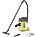 Aspirator Karcher KWD 2 S V-15/4/18, cu sac, 1000W, 15L, Galben/Negru