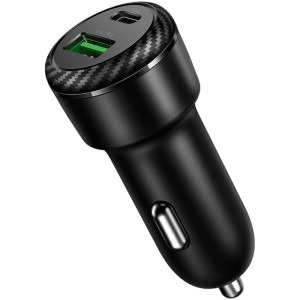Mcdodo 1x USB-C, 1x USB-A, 36W, Black