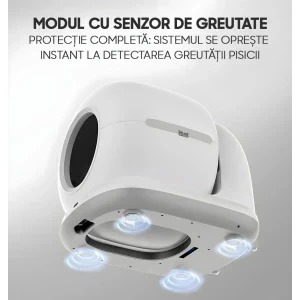 iHunt Litiera Smart pentru pisici V7 Alb