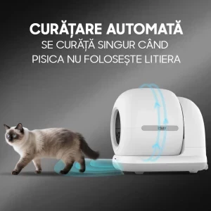 iHunt Litiera Smart pentru pisici V6 Alb