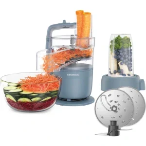 Kenwood MultiPro Go FDP23.380GY, 650W, 1.3L, Albastru