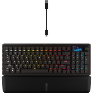 Corsair Vanguard 96 Wireless MLX Plasma Switch Mecanica + Elgato Stream Deck