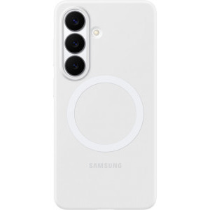 Samsung Capac protectie spate Silicon Magnet White pentru Galaxy S26
