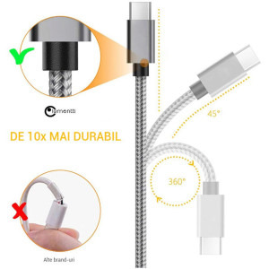 Lemontti USB-C Male la USB-C Male, 1.5 m, Grey