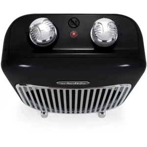 Livoo Aeroterma electrica SCSV500N, 2000 W, 2 trepte, Ventilare, Negru